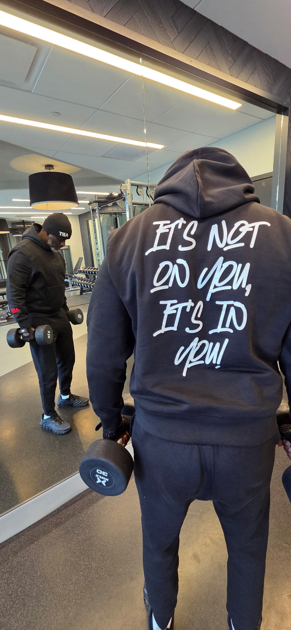 IT'S NOT ON YOU IT'S IN YOU!