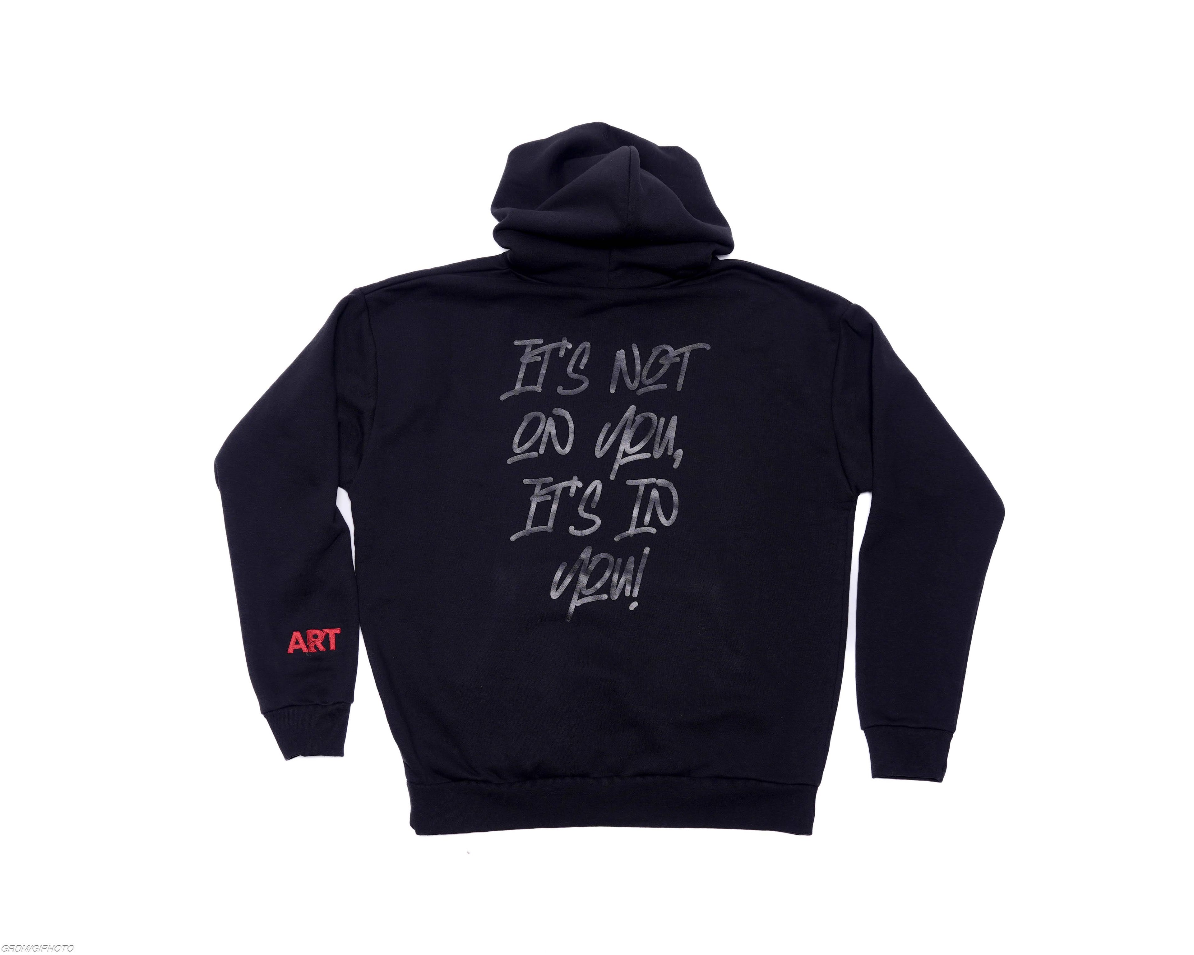 PRE-ORDER - OG Black Embroidery - It's Not On You, It's In You - Glossy Black Back