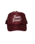 Big Burg- Burgundy Been Great Trucker