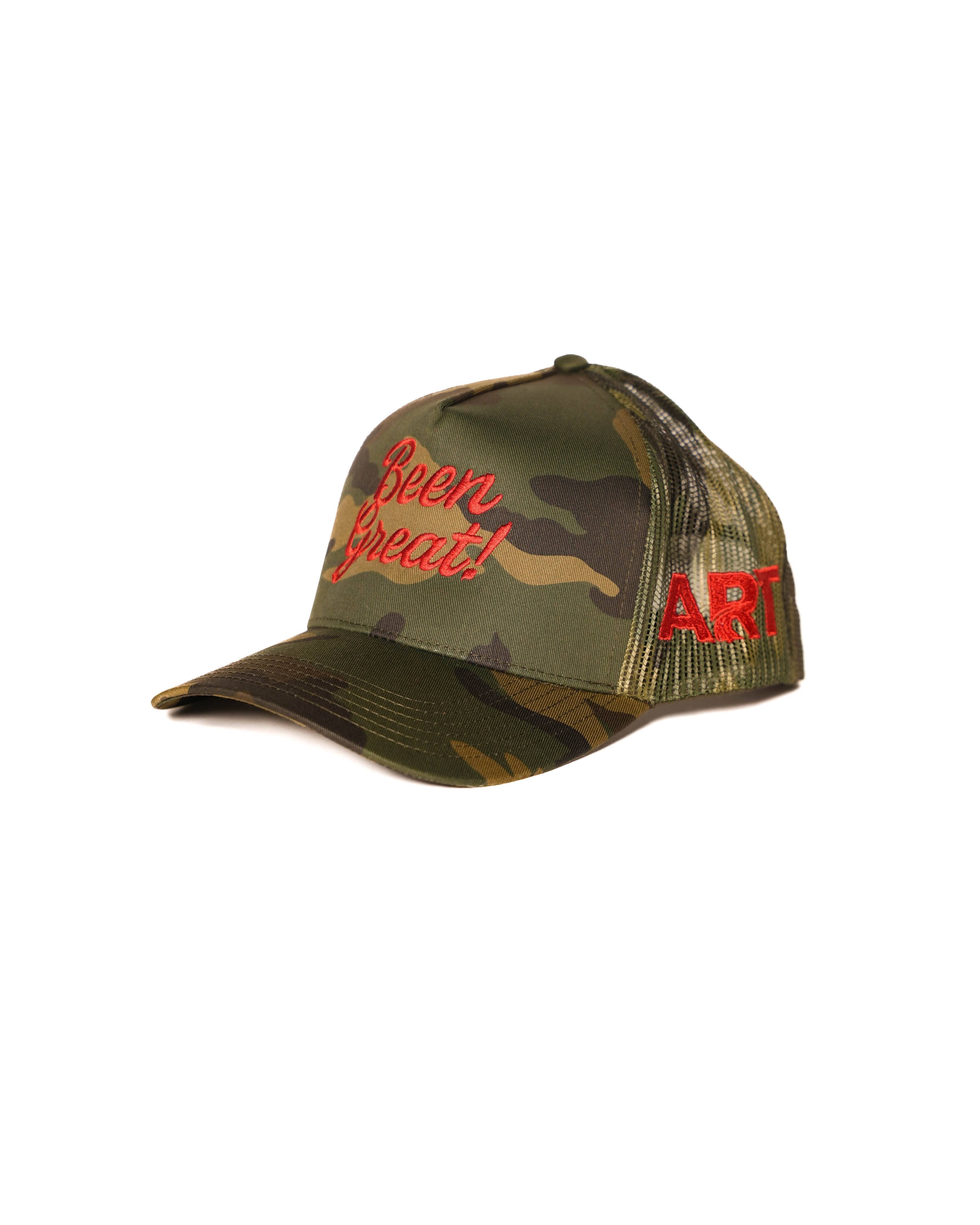Camouflage Red- Camo/Red Been Great Trucker