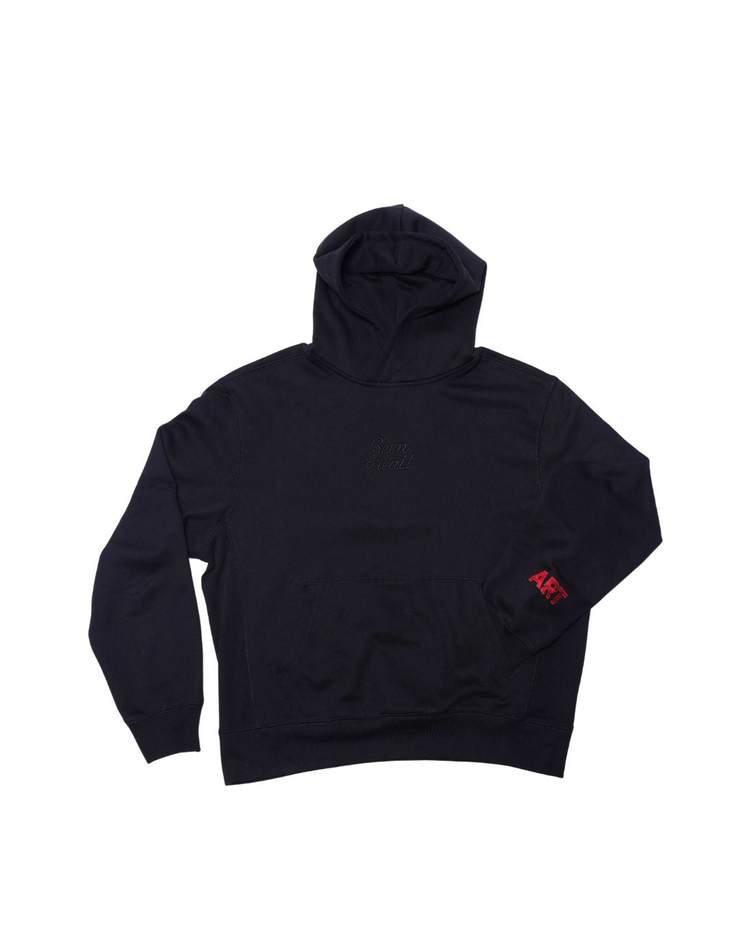 PRE-ORDER! OG Black Embroidery - It's Not On You, It's In You - White Back - Oversized Hoodie